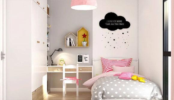 9套活潑可愛很漂亮的兒童房裝修設計，家有公主別錯過，收藏備用