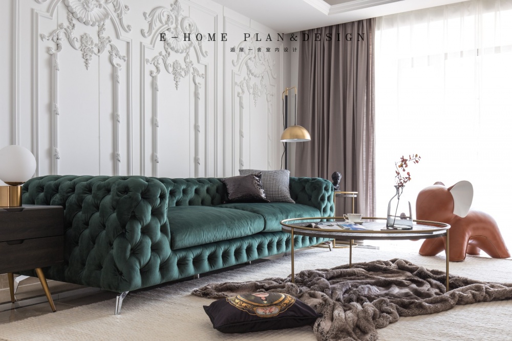 客廳沙發(fā)裝修效果圖爆改精裝房才算改造？我不爆行不其他客廳設(shè)計(jì)圖片賞析