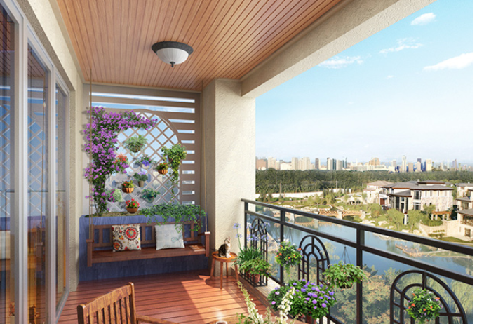 陽臺裝修吊頂可以選擇什么樣的材料？