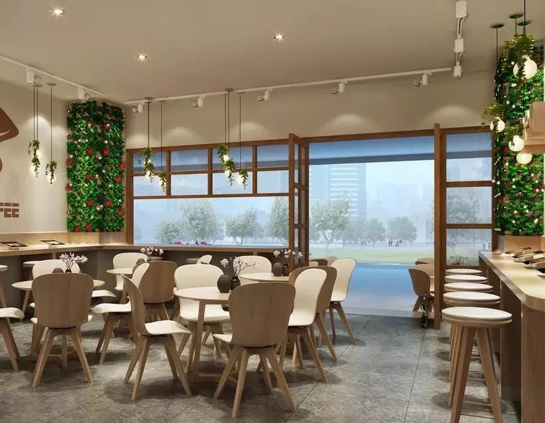 3室2廳1衛(wèi)裝修效果圖_98平3室2廳房子裝修設(shè)計(jì)圖_咖啡廳裝修