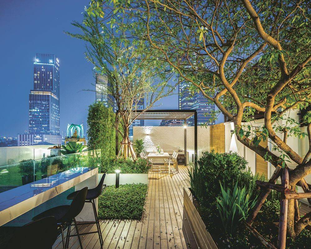 13個樓頂“露臺花園”裝修案例，有露臺就這樣裝，比別墅還舒服