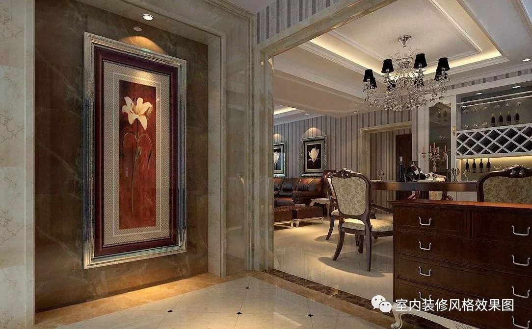 8款玄關(guān)裝修效果圖，驚艷每一個(gè)推門(mén)而入的人
