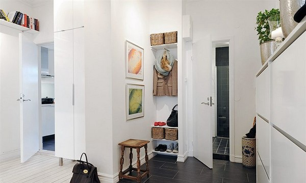 小戶型玄關收納的技巧，小戶型玄關怎么收納？