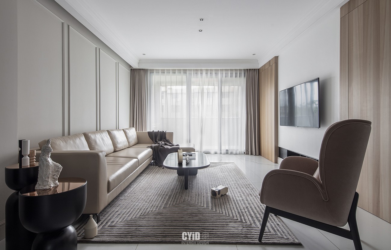 客廳窗簾裝修效果圖探訪時(shí)裝達(dá)人的家，那么獨(dú)一無(wú)二潮流混搭客廳設(shè)計(jì)圖片賞析