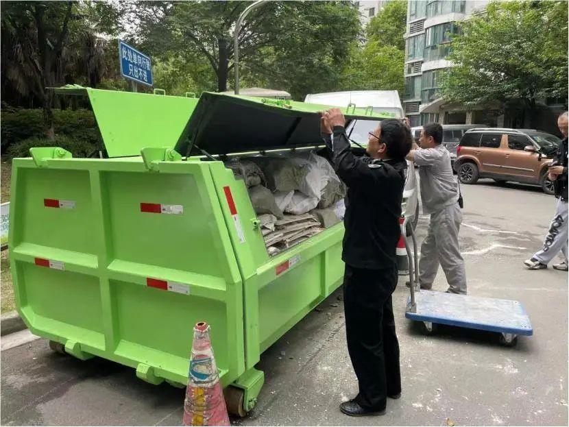 如何讓裝修垃圾不落地？長寧探索治理新思路