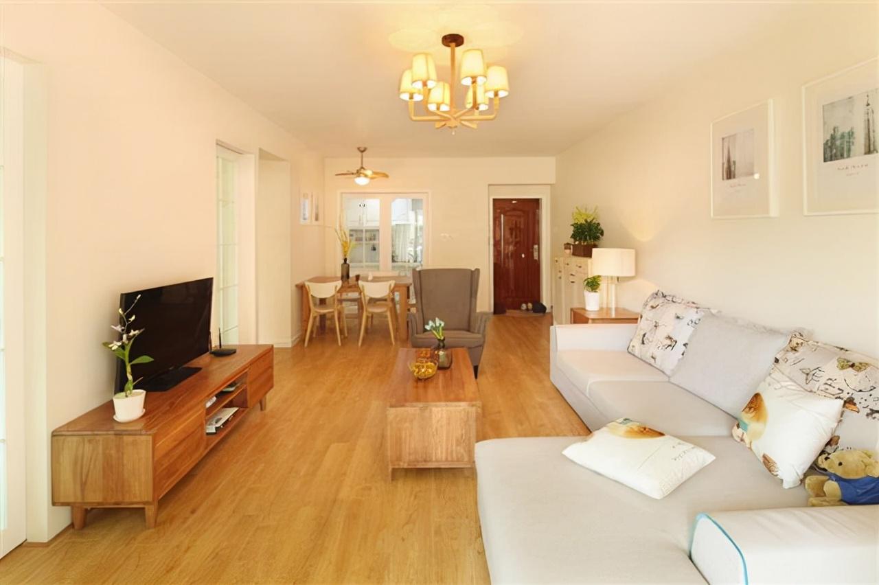 120㎡簡單裝修，多功能臥室新奇又實用！無吊頂越住越喜歡