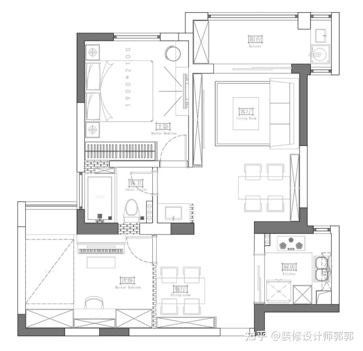 不會(huì)看裝修平面圖？一張圖教會(huì)你