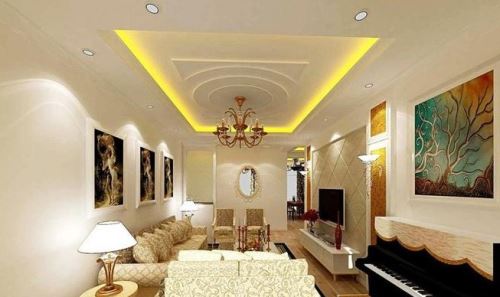 【太原客廳裝修】參考這6種方案，不吊頂也檔次感！