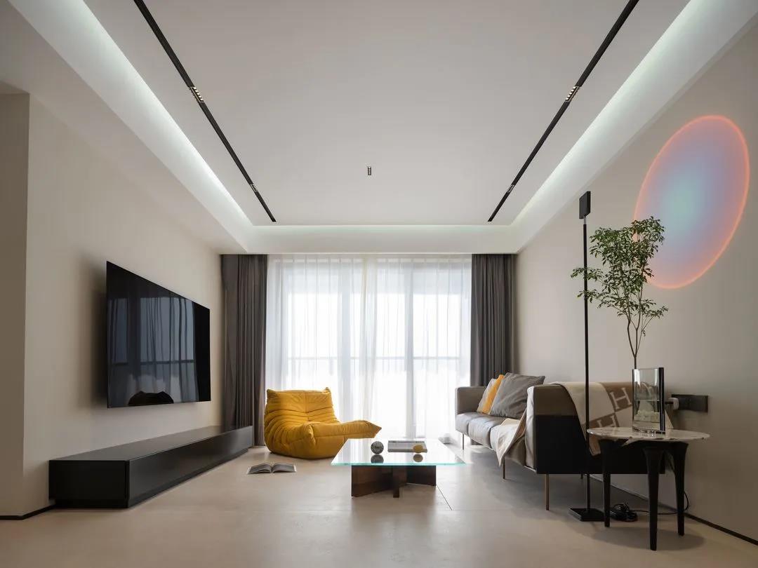 122㎡全屋高能：玄關收納/無吊頂/觀景陽臺，贊！