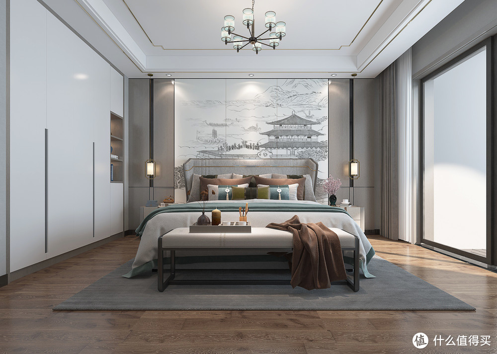 看南通夫妻的新中式風格裝修，那叫一個高級，全屋清爽，超級治愈