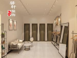 時尚女裝店內裝修,時尚女裝店設計圖,精品女裝店裝修設計萬達金街女裝