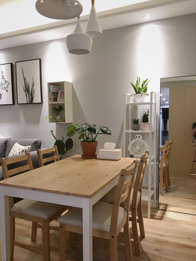 70㎡的北歐風小戶型，半包才花了六萬就裝的跟樣板間一樣，朋友都忍不住幫我曬新房