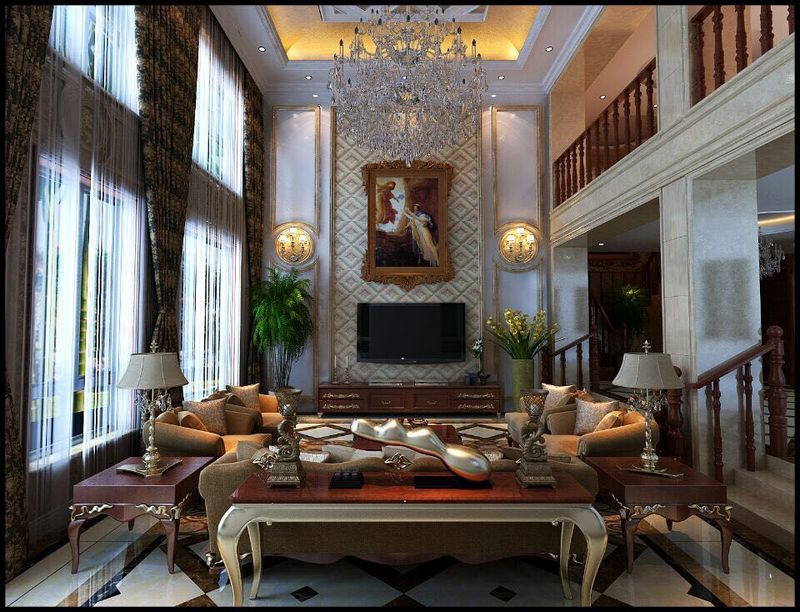 別墅別墅廚房裝修效果圖_別墅內部裝修圖_別墅內部裝修