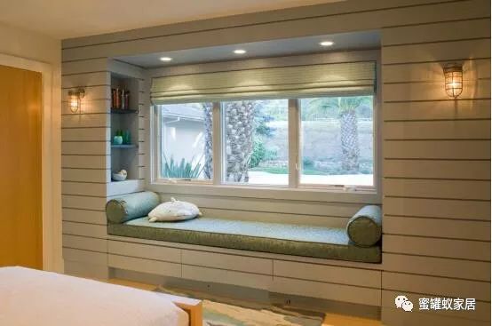 8款不同飄窗裝修效果圖 老婆這樣改飄窗感覺沙發(fā)都省了！