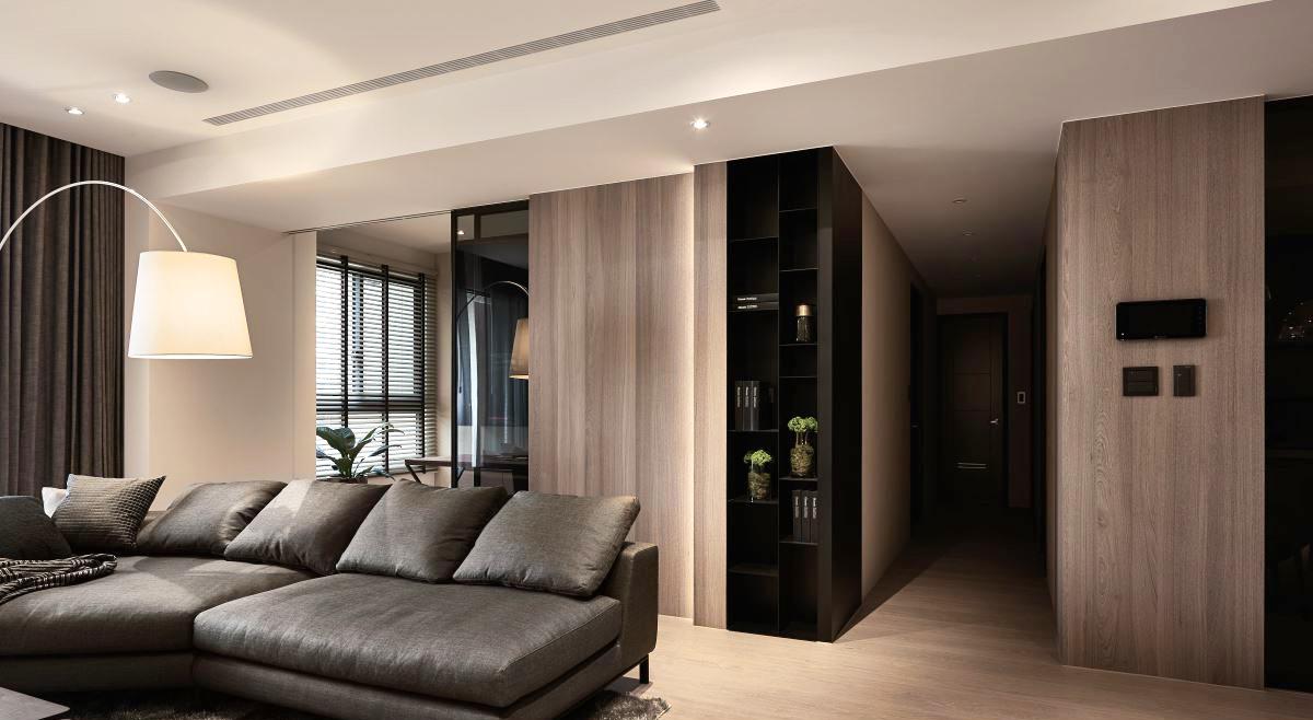 大平層簡約后現(xiàn)代之風(fēng)，如此簡單裝修也不失美感，真是神奇