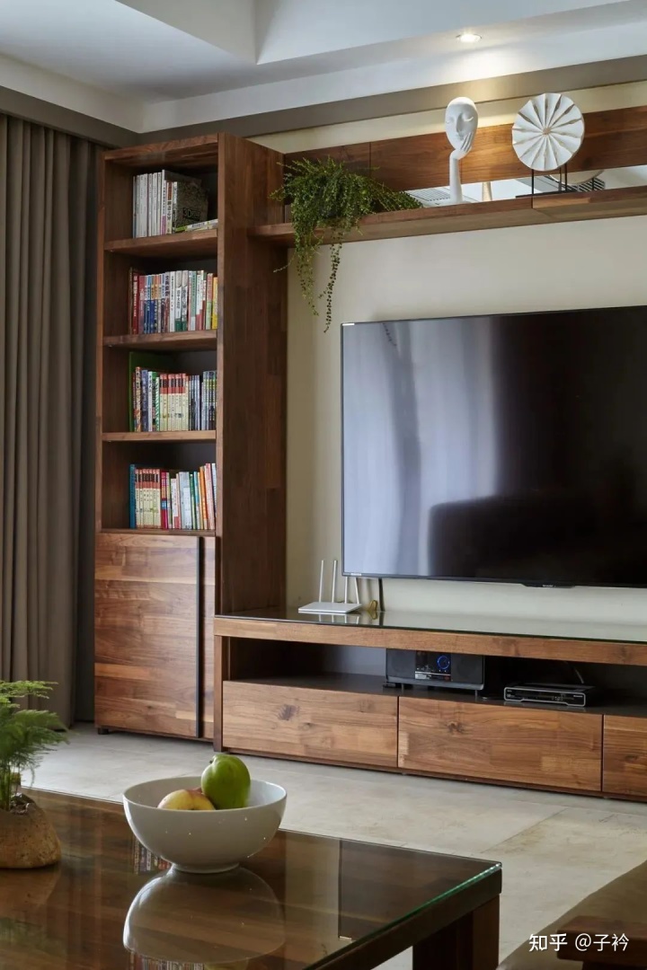 客廳電視墻裝修設(shè)計(jì)_新中式客廳電視背墻墻_客廳墻三米六買多大電視