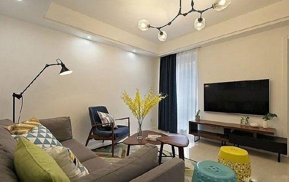 溫馨舒適的小兩房裝修，很時(shí)尚的北歐風(fēng)空間，餐廳裝修特別實(shí)用