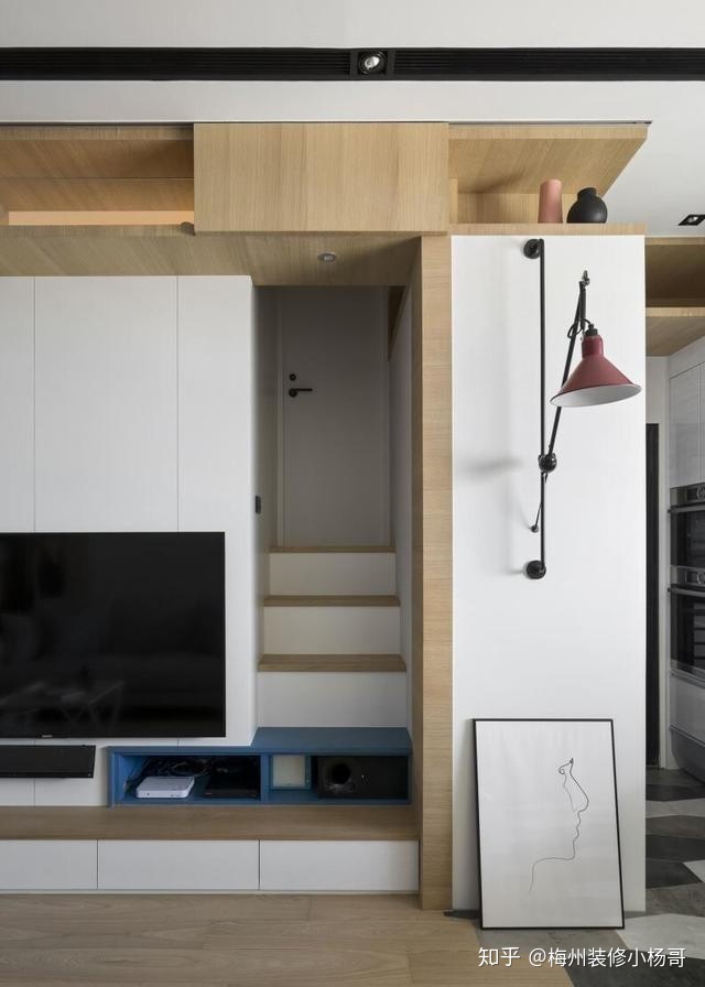 梅州裝修，40平米小戶型，大空間的巧妙設(shè)計