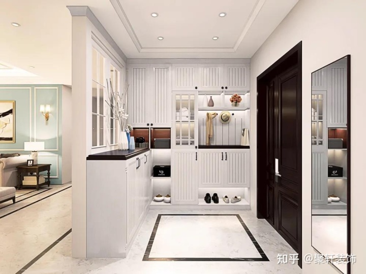 玄關(guān)隔斷裝修效果圖_進(jìn)門(mén)玄關(guān)隔斷裝修效果圖_裝修隔斷玄關(guān)效果圖