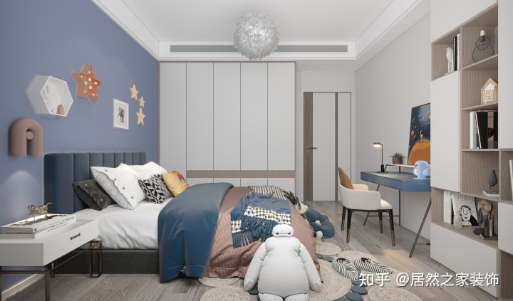 兒童房間裝修效果_美容院房間裝修效果圖片_女孩房間裝修效果圖