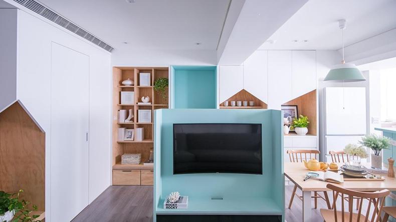 92㎡小戶型樣板房，最近火了，好美